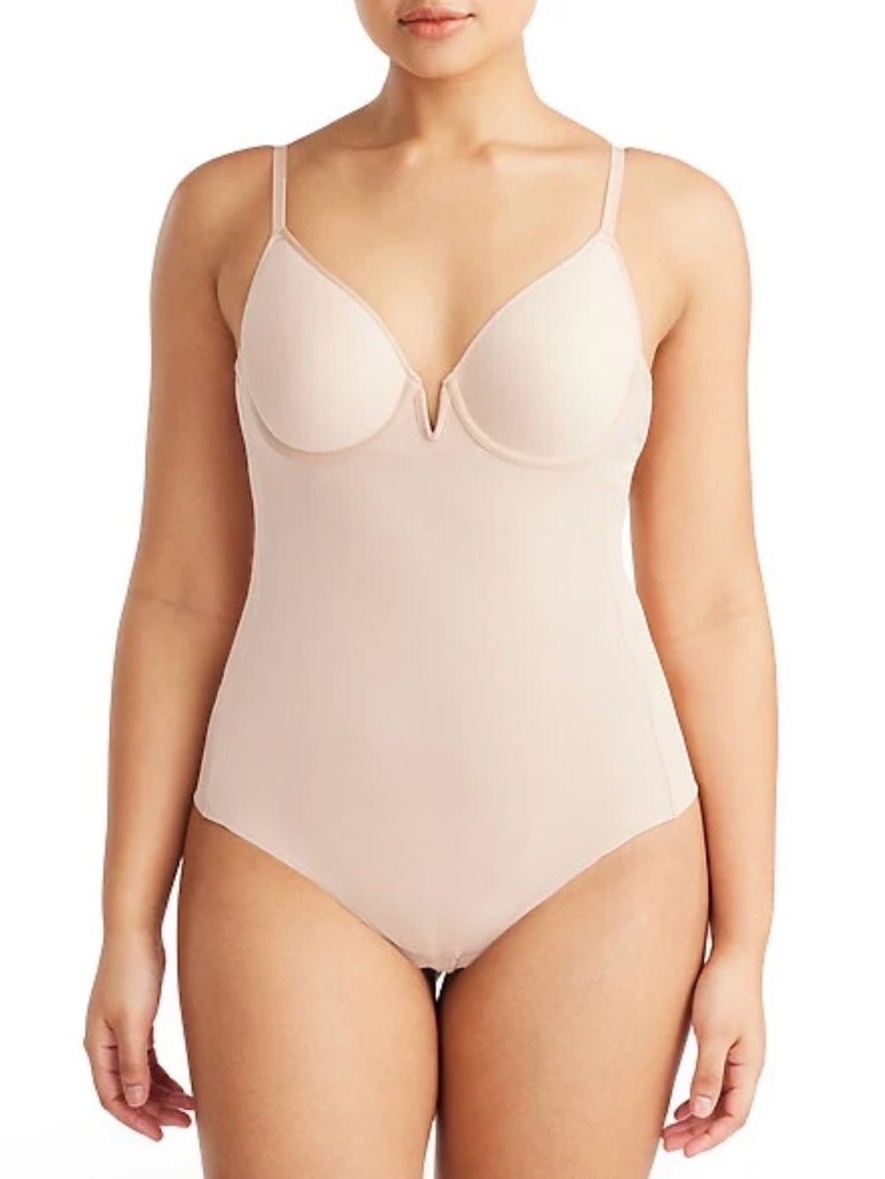 Nancy Ganz Sheer Infinity Brazilian Bodysuit priced $120! NWT size 12B (B cup)